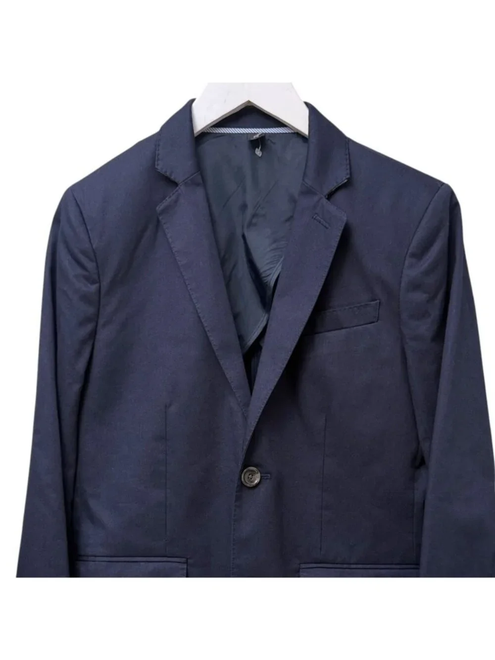 Crewcuts Ludlow Blazer Boys 14 Navy Italian Visconti Cotton School Suit Jacket